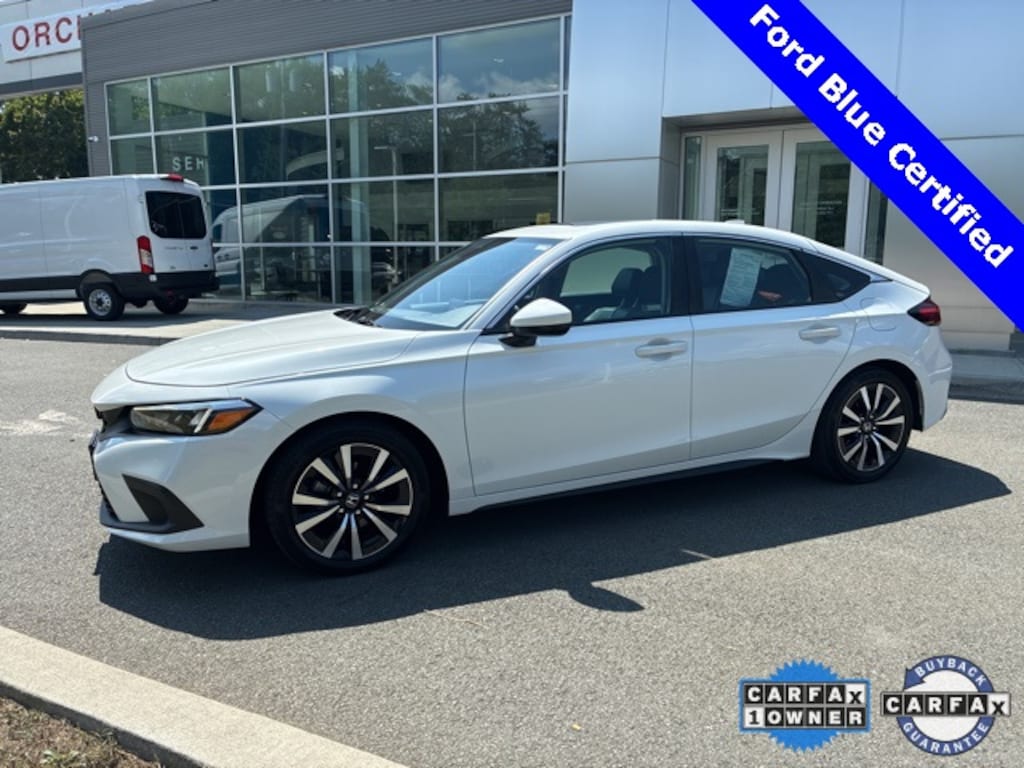 Certified 2022 Honda Civic EX-L Hatchback