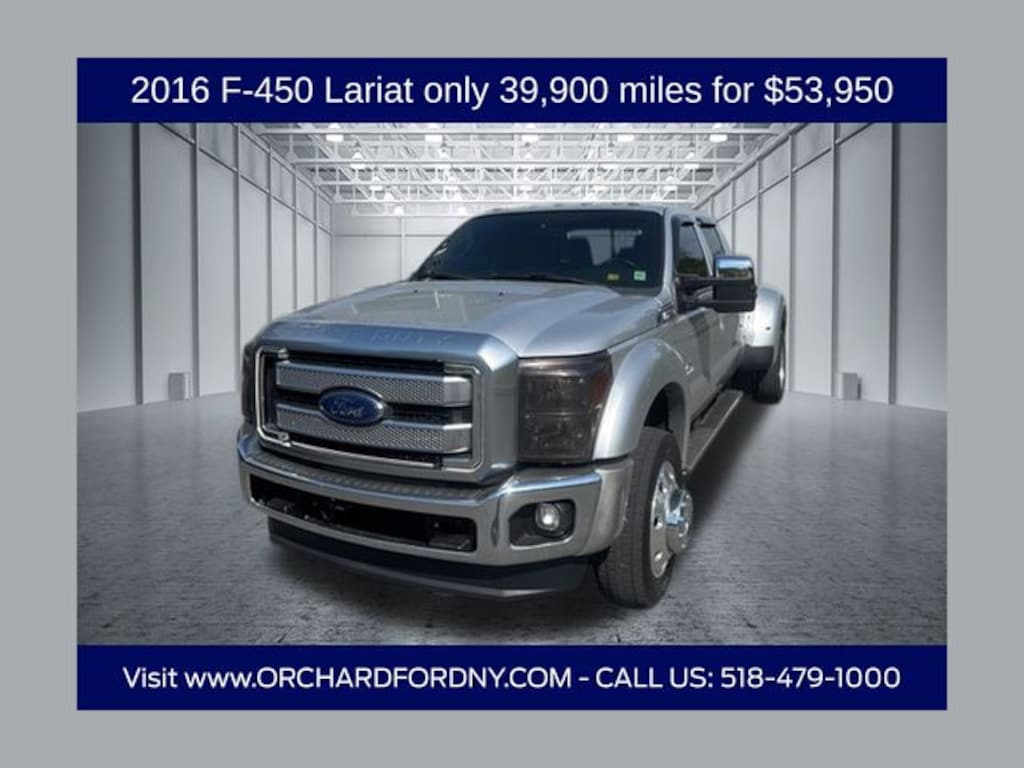 Certified 2016 Ford F-450SD Lariat Truck