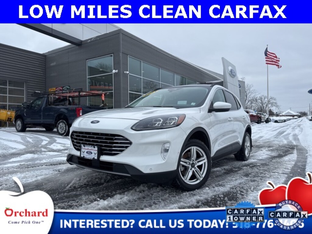 Certified 2021 Ford Escape Titanium Hybrid SUV