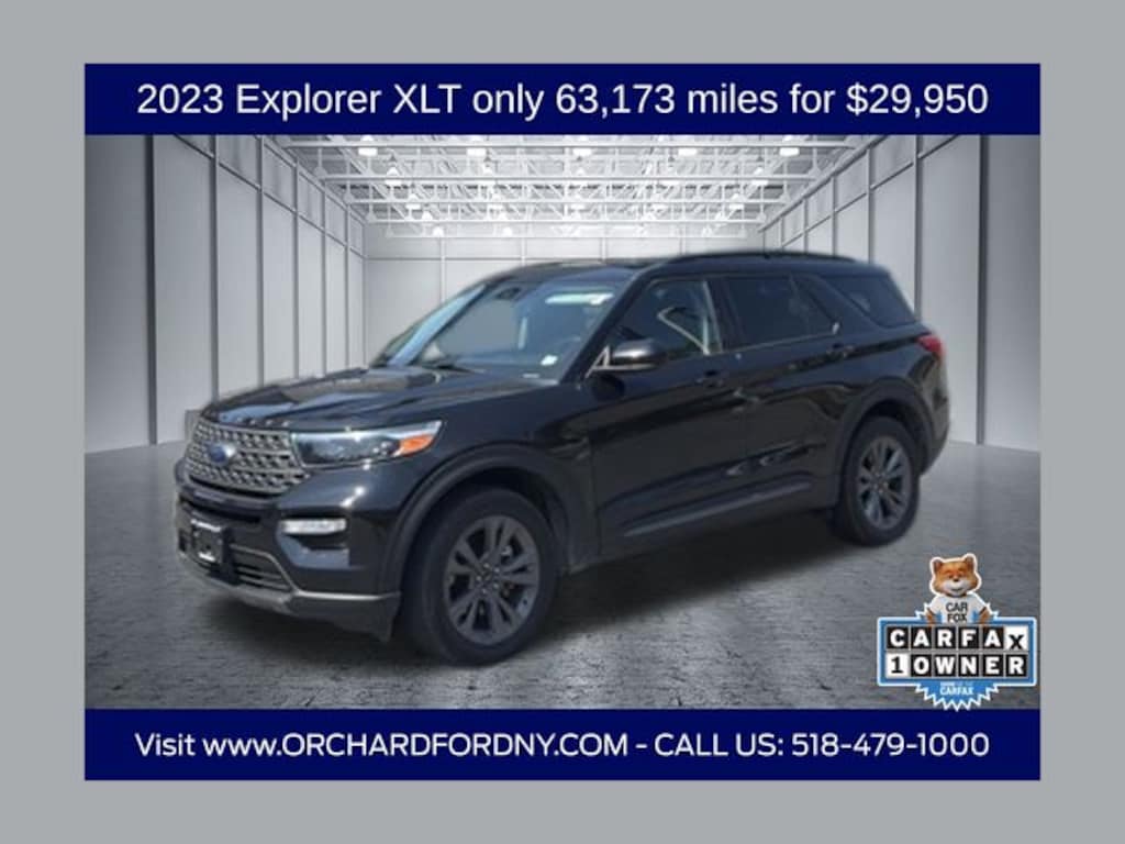 Certified 2023 Ford Explorer XLT SUV