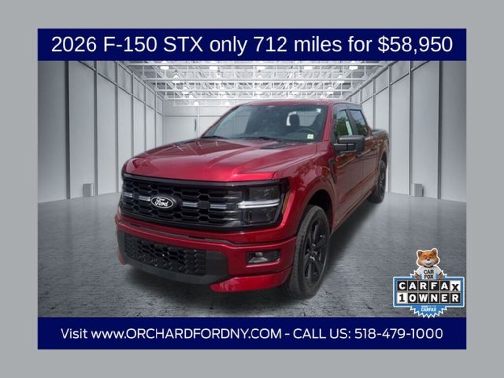 Certified 2026 Ford F-150 STX Truck