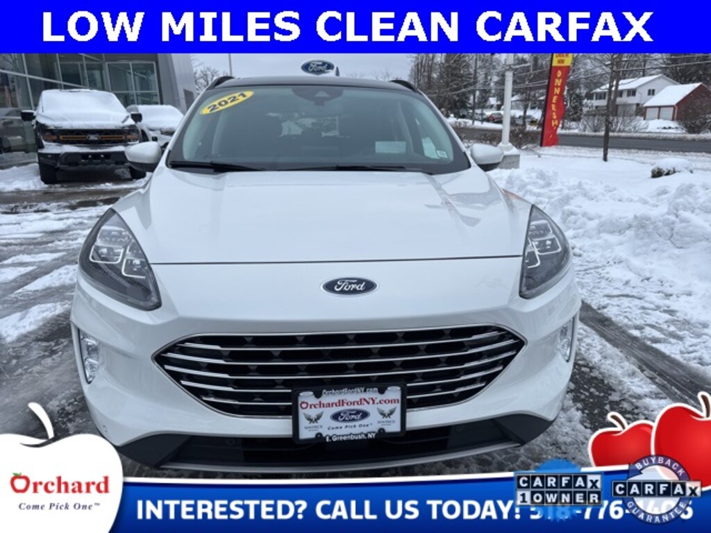 Certified 2021 Ford Escape Titanium Hybrid SUV