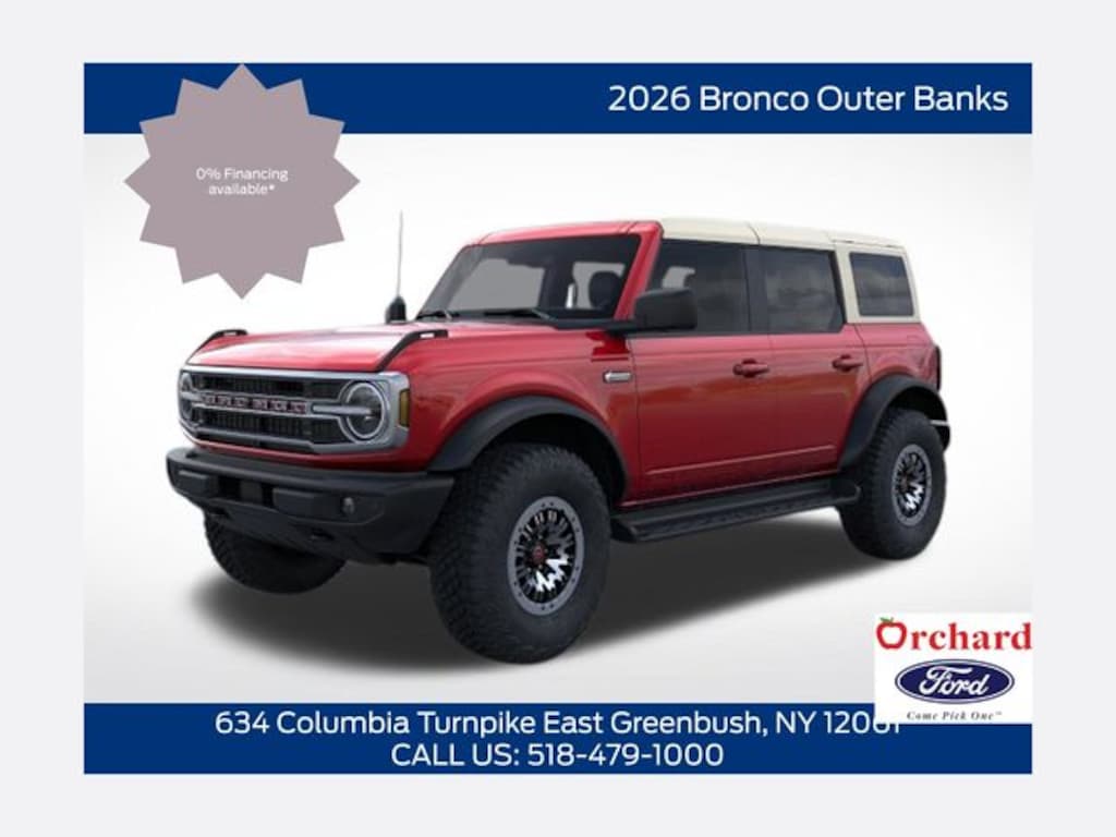 New 2026 Ford Bronco Outer Banks SUV