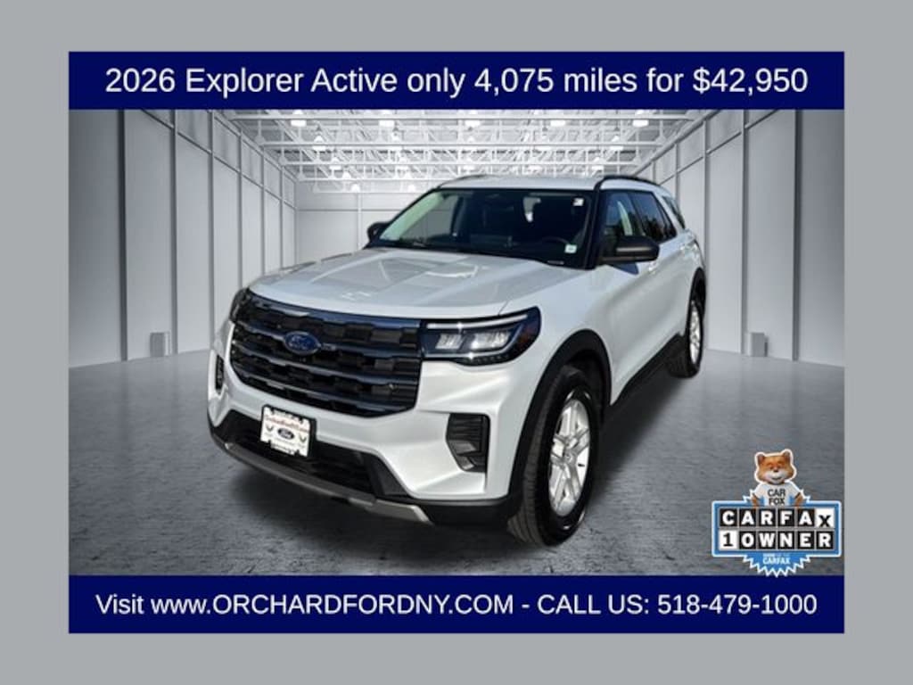 Used 2026 Ford Explorer Active SUV