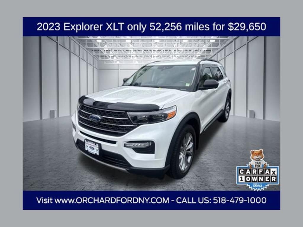 Certified 2023 Ford Explorer XLT SUV
