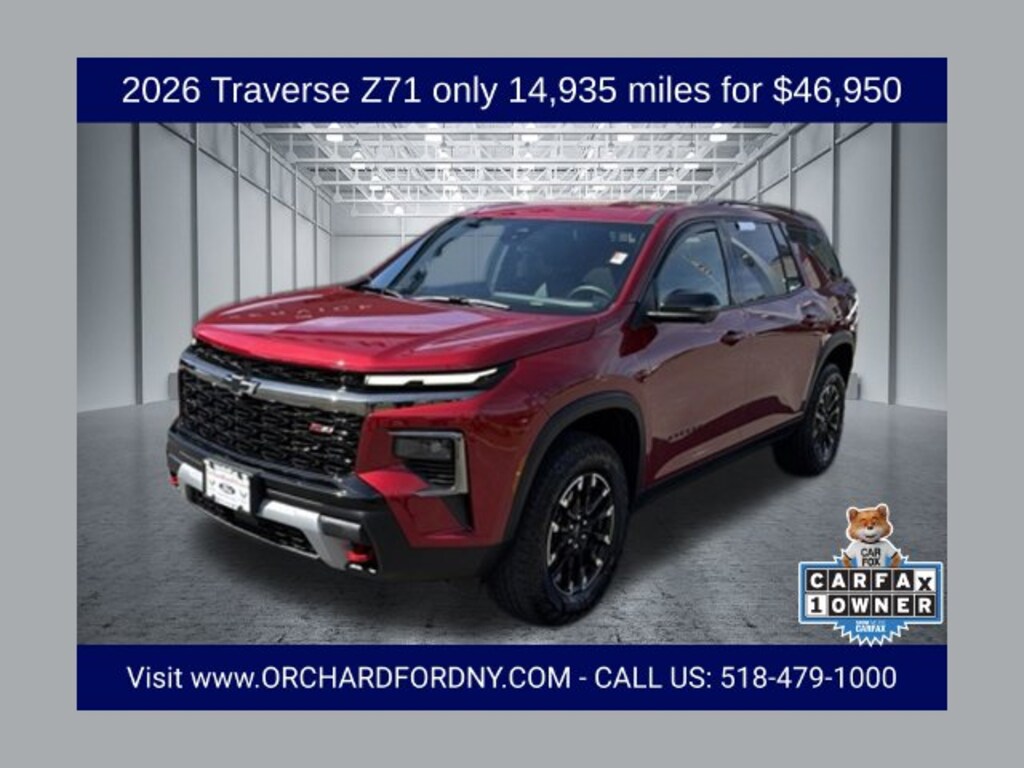 Certified 2026 Chevrolet Traverse Z71 SUV