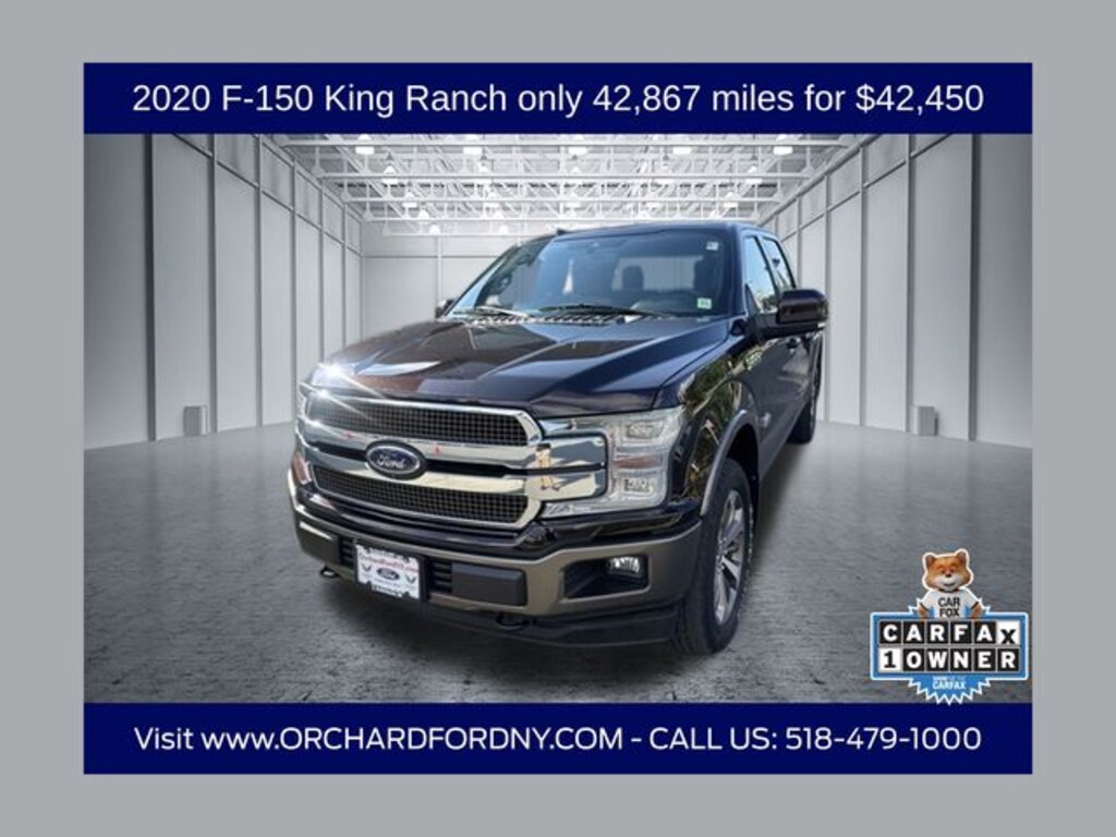 Certified 2020 Ford F-150 King Ranch Truck