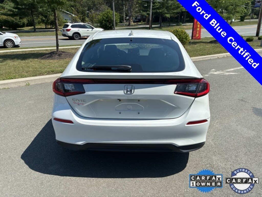 Certified 2022 Honda Civic EX-L Hatchback