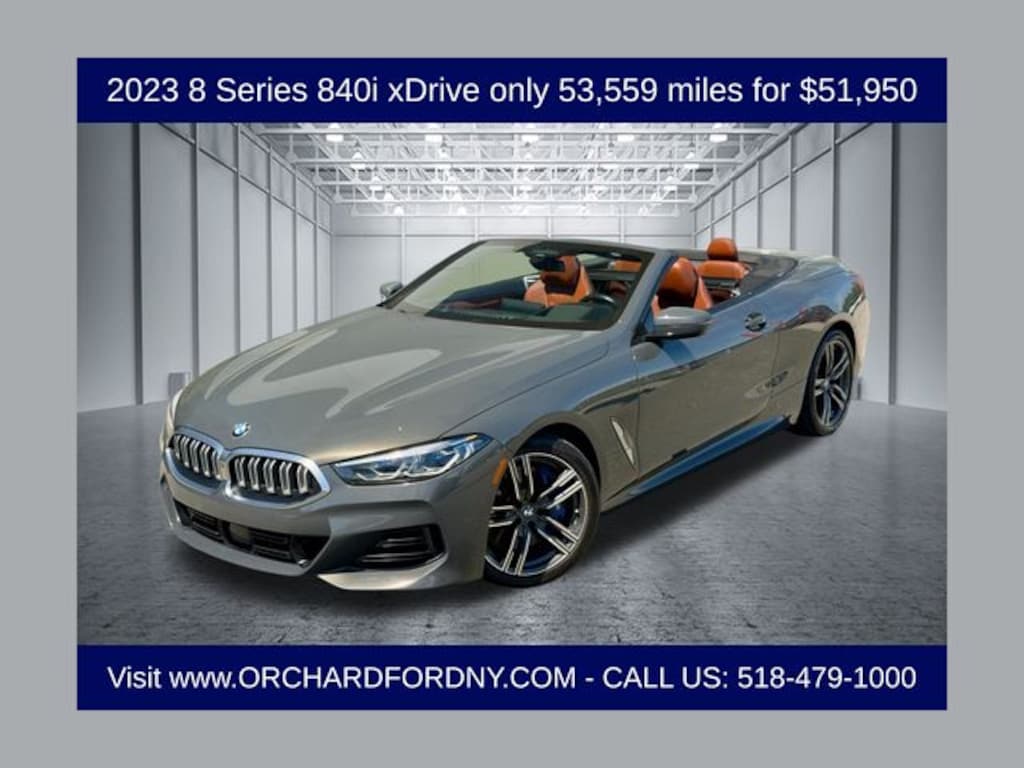 Used 2023 BMW 8 Series 840i Convertible