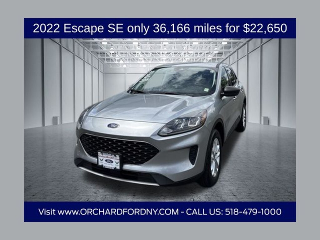 Certified 2022 Ford Escape SE SUV