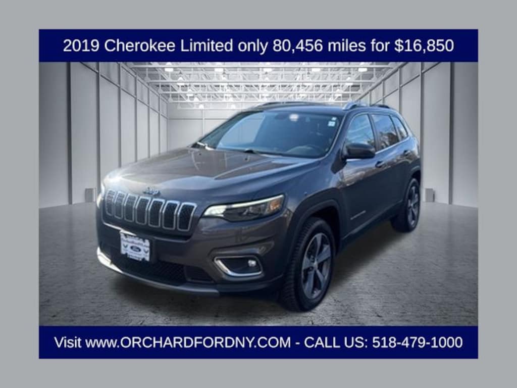 Certified 2019 Jeep Cherokee Limited SUV