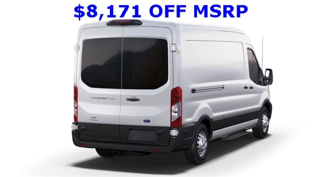 New 2025 Ford Transit-350 Base Cargo Van