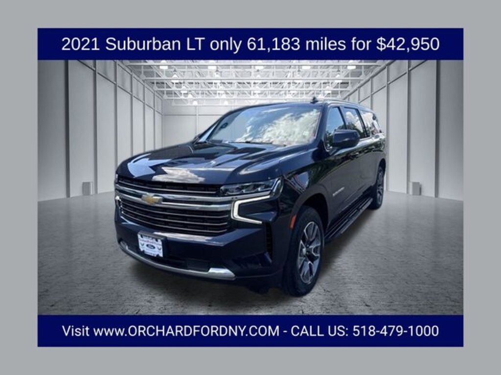 Certified 2021 Chevrolet Suburban LT SUV