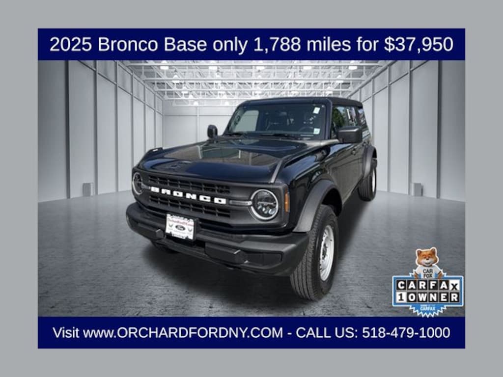 Used 2025 Ford Bronco Base SUV