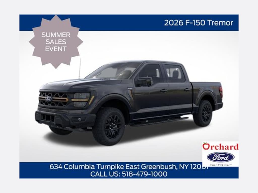 New 2026 Ford F-150 Tremor Truck