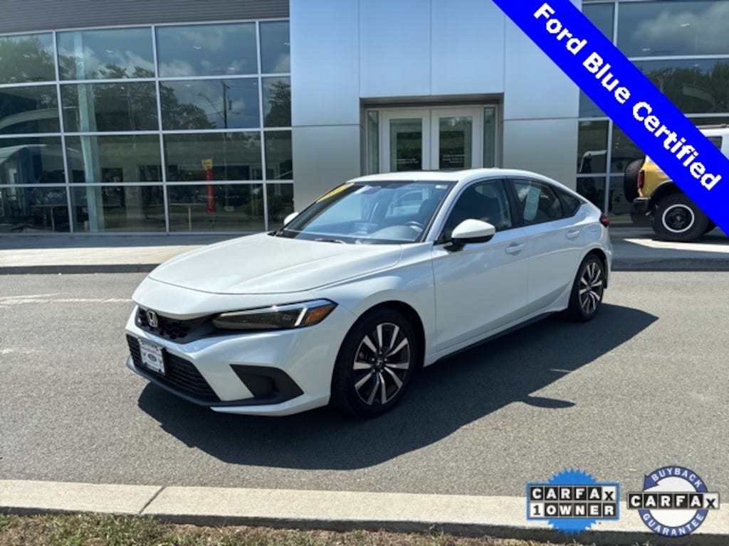 Certified 2022 Honda Civic EX-L Hatchback