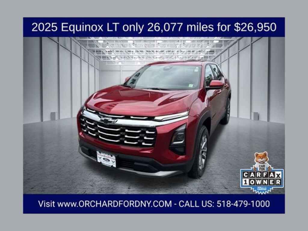 Certified 2025 Chevrolet Equinox LT SUV