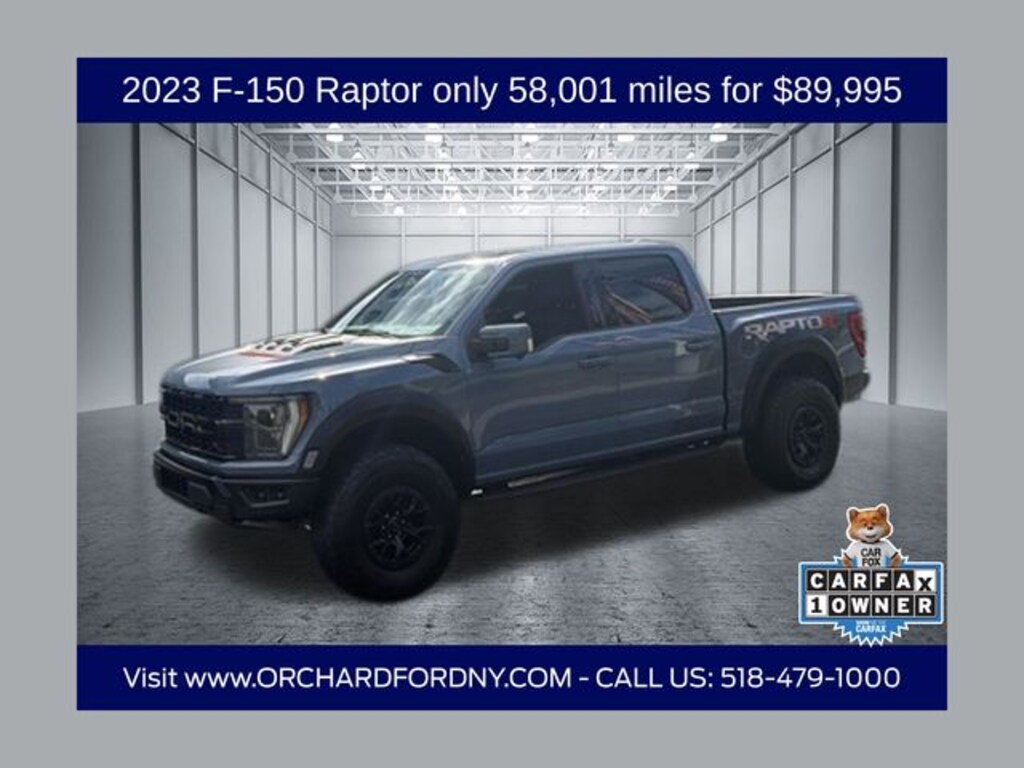 Certified 2023 Ford F-150 Raptor Truck