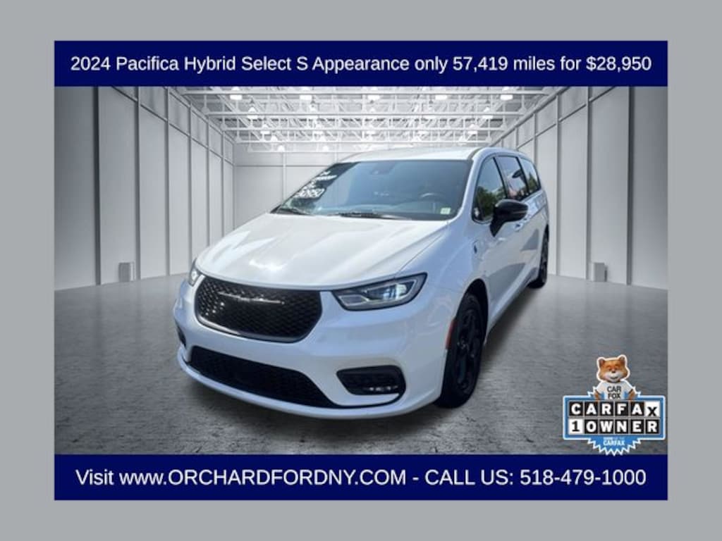 Certified 2024 Chrysler Pacifica Hybrid Select S Appearance Minivan/Van