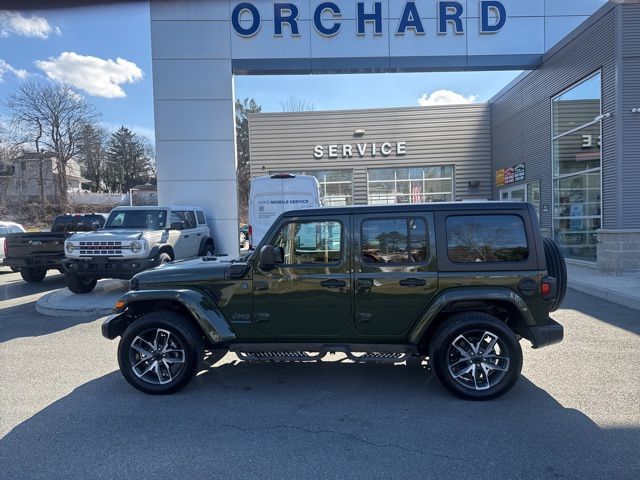 Certified 2024 Jeep Wrangler 4xe Sports S 4XE with VIN 1C4RJXN64RW131940 for sale in East Greenbush, NY