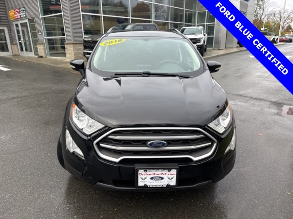 Certified 2018 Ford EcoSport SE SUV