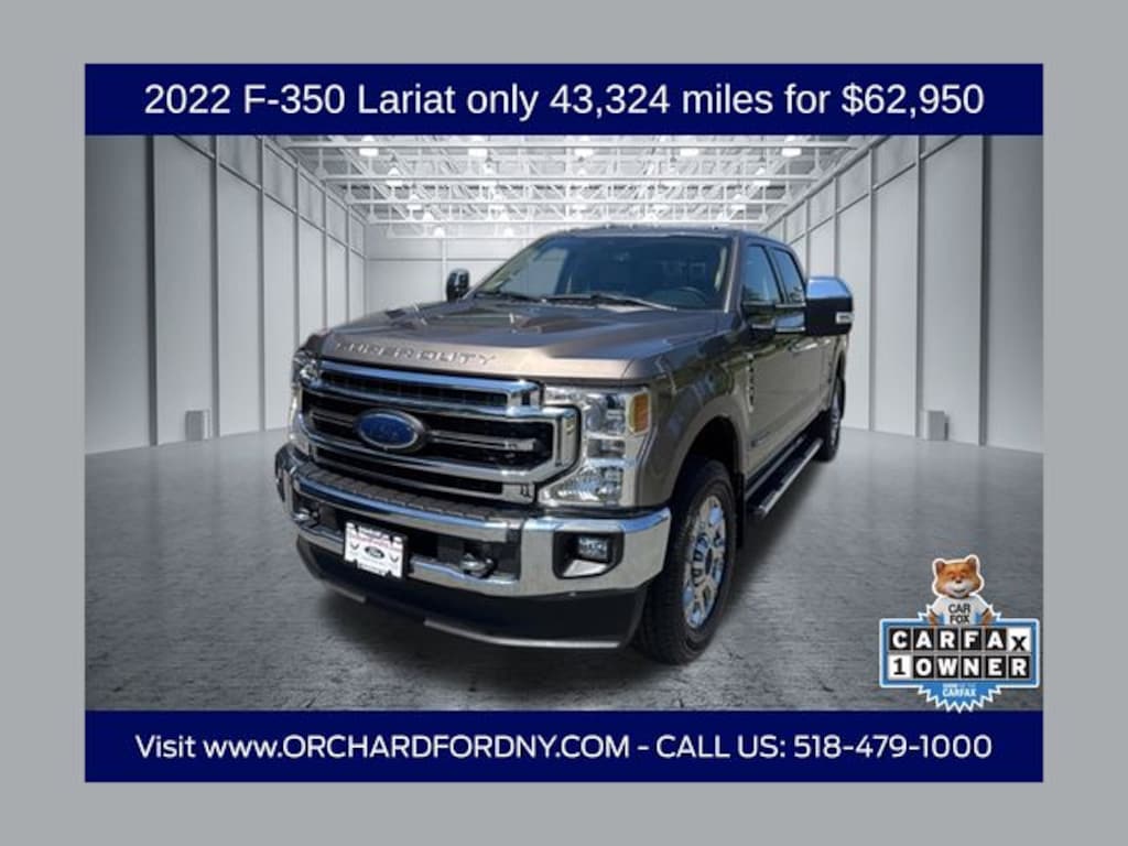 Certified 2022 Ford F-350SD Lariat Truck