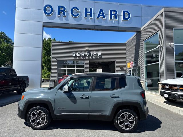 Certified 2017 Jeep Renegade Limited with VIN ZACCJBDB2HPF09854 for sale in East Greenbush, NY