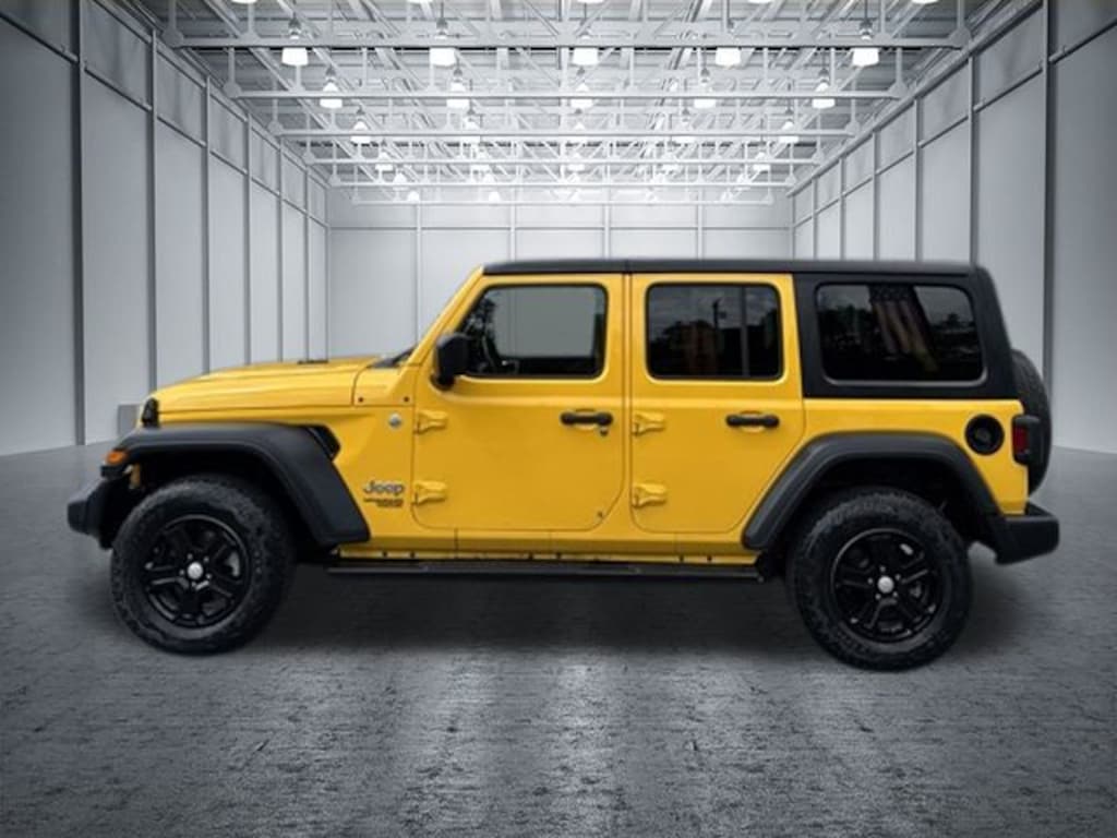 Certified 2018 Jeep Wrangler Unlimited Sport S SUV