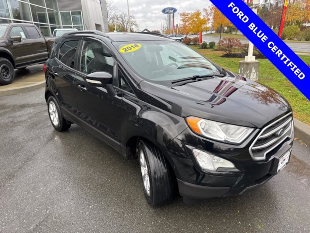 Certified 2018 Ford EcoSport SE SUV