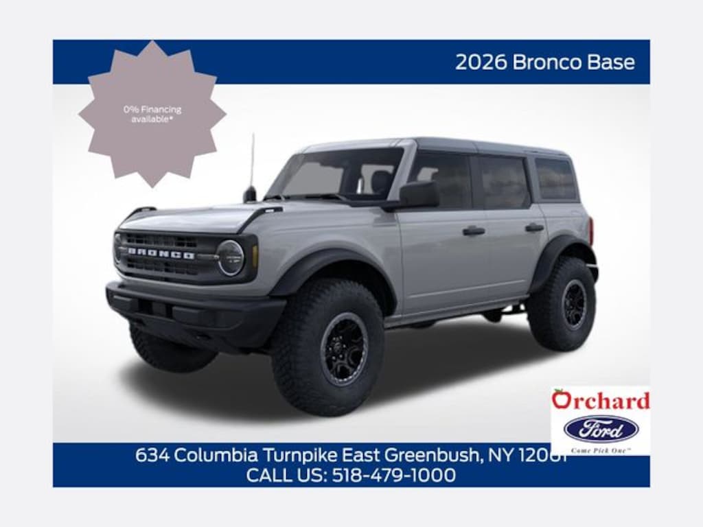 New 2026 Ford Bronco Base SUV