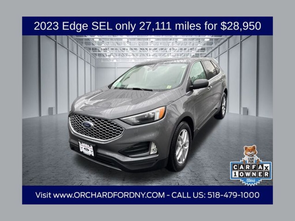 Certified 2023 Ford Edge SEL SUV