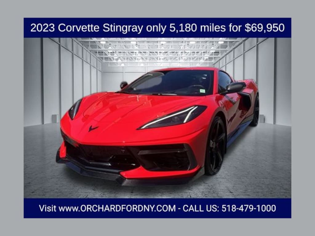 Certified 2023 Chevrolet Corvette Stingray Coupe