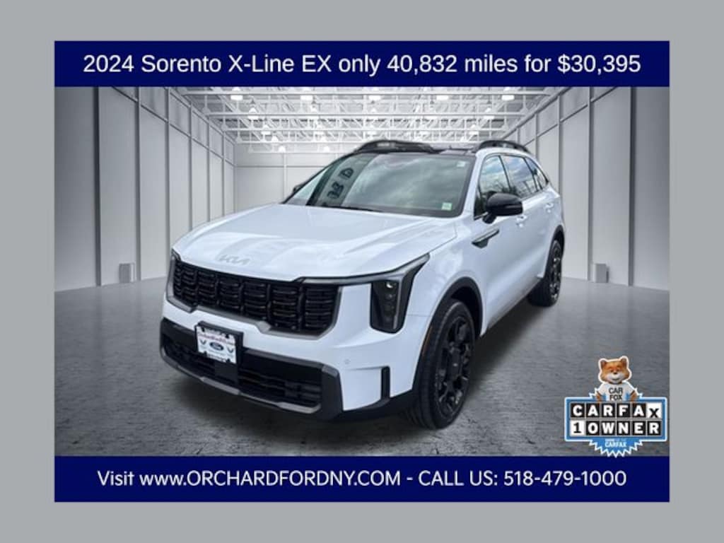 Certified 2024 Kia Sorento X-Line EX SUV