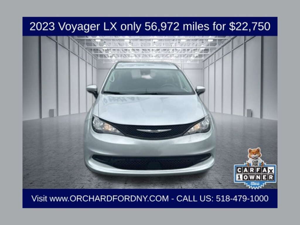 Certified 2023 Chrysler Voyager LX Minivan/Van