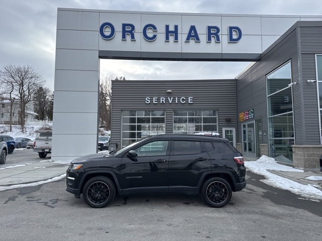 Certified 2018 Jeep Compass Sport with VIN 3C4NJCAB9JT182760 for sale in East Greenbush, NY