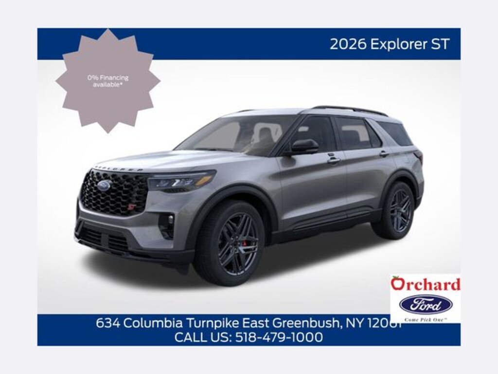 New 2026 Ford Explorer ST SUV