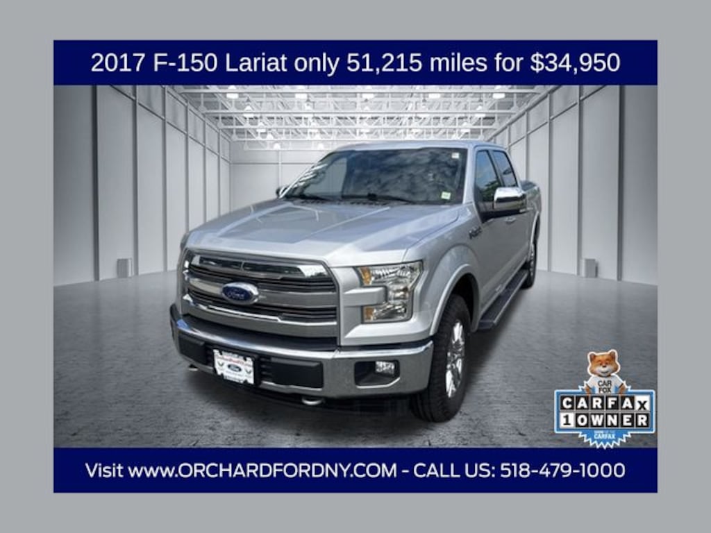 Certified 2017 Ford F-150 Lariat Truck