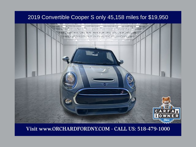 Certified 2019 MINI Convertible Cooper S Convertible