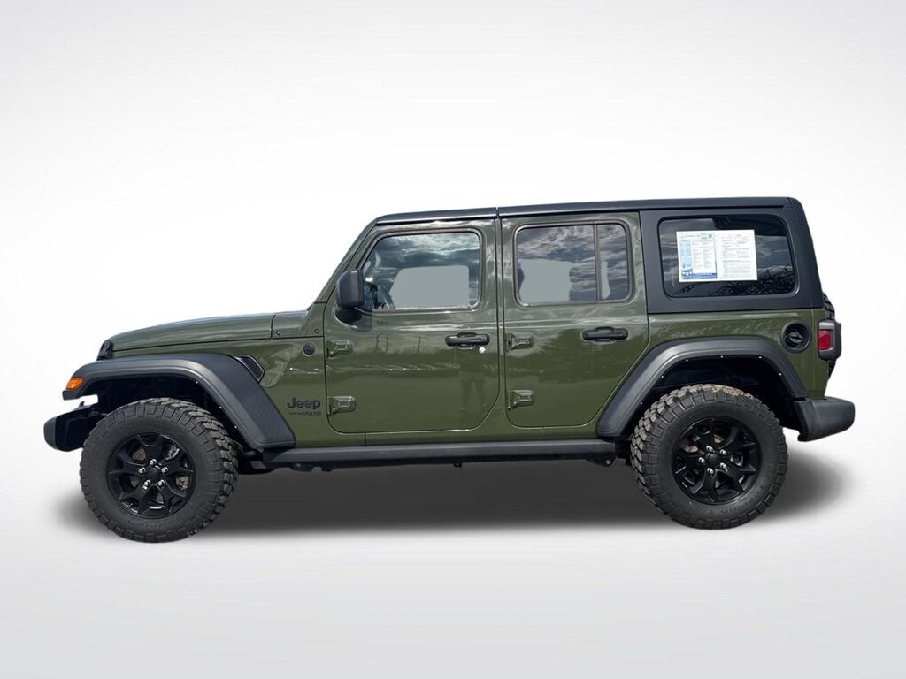 Used 2021 Jeep Wrangler Unlimited Willys SUV