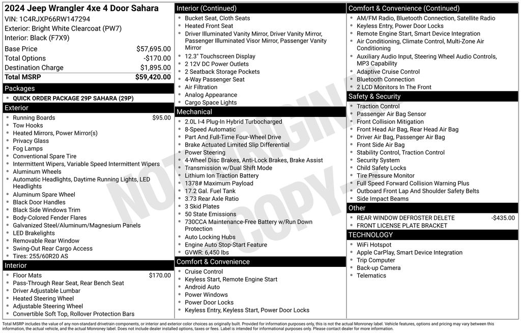 2024 Jeep Wrangler 4xe Sahara 4XE's photo