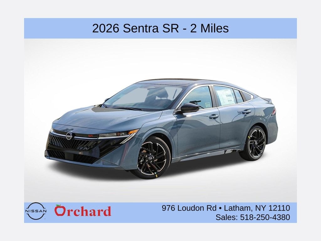 New 2026 Nissan Sentra SR Sedan