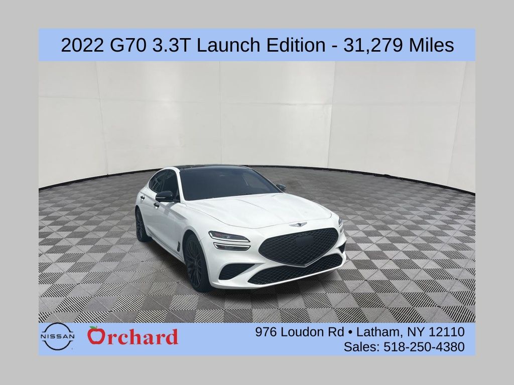 2022 Genesis G70 3.3T Launch Edition AWD's photo