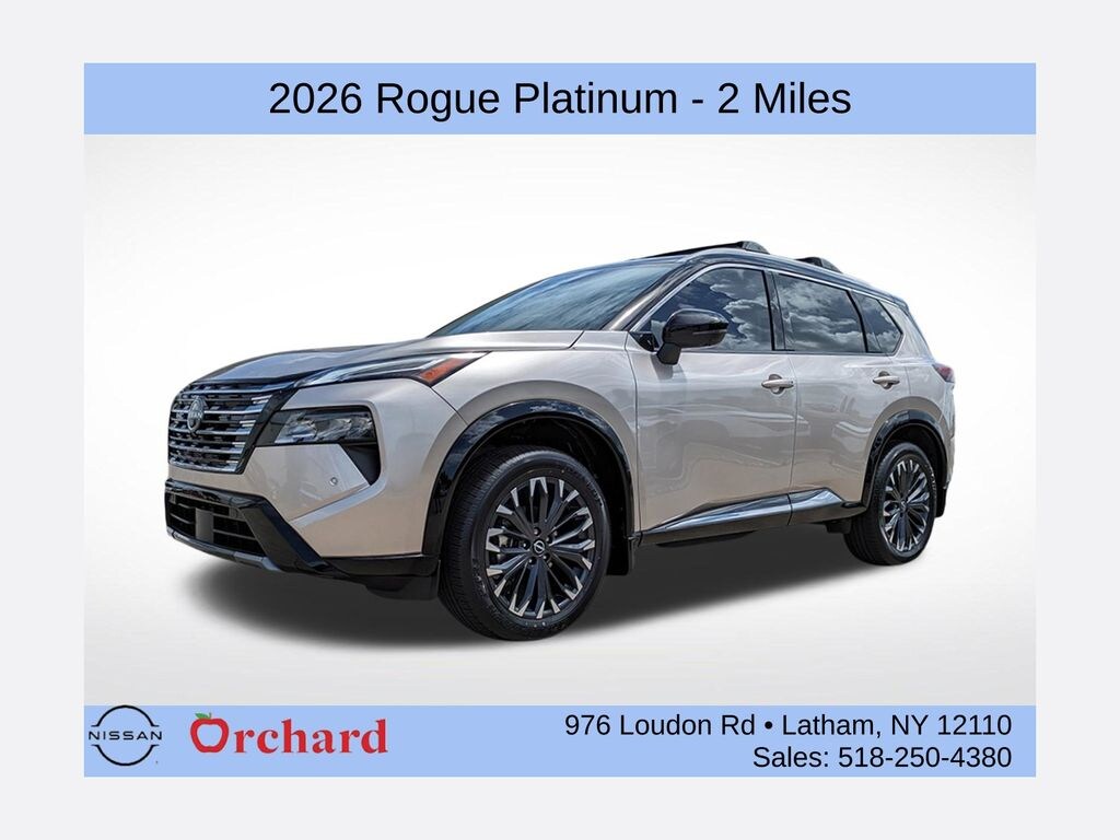 New 2026 Nissan Rogue Platinum SUV