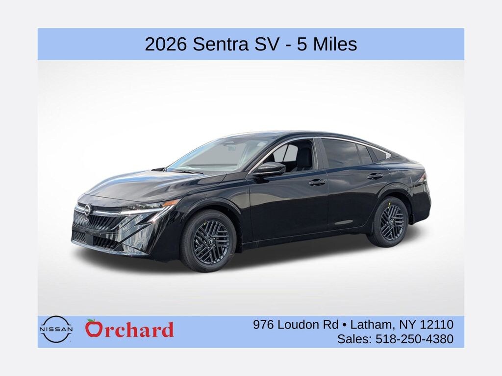 New 2026 Nissan Sentra SV Sedan