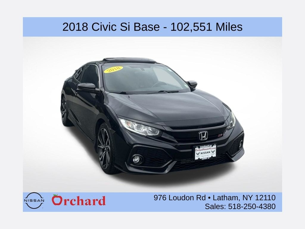 Used 2018 Honda Civic Si Coupe