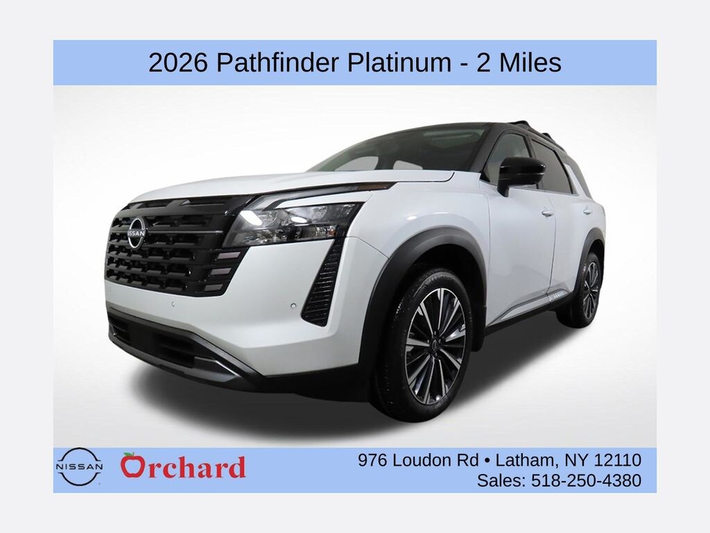 New 2026 Nissan Pathfinder Platinum SUV