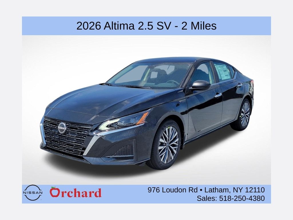 New 2026 Nissan Altima 2.5 SV Sedan