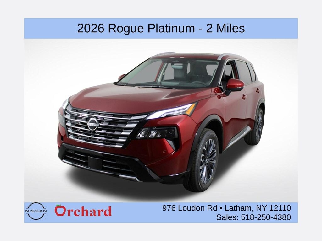 New 2026 Nissan Rogue Platinum SUV