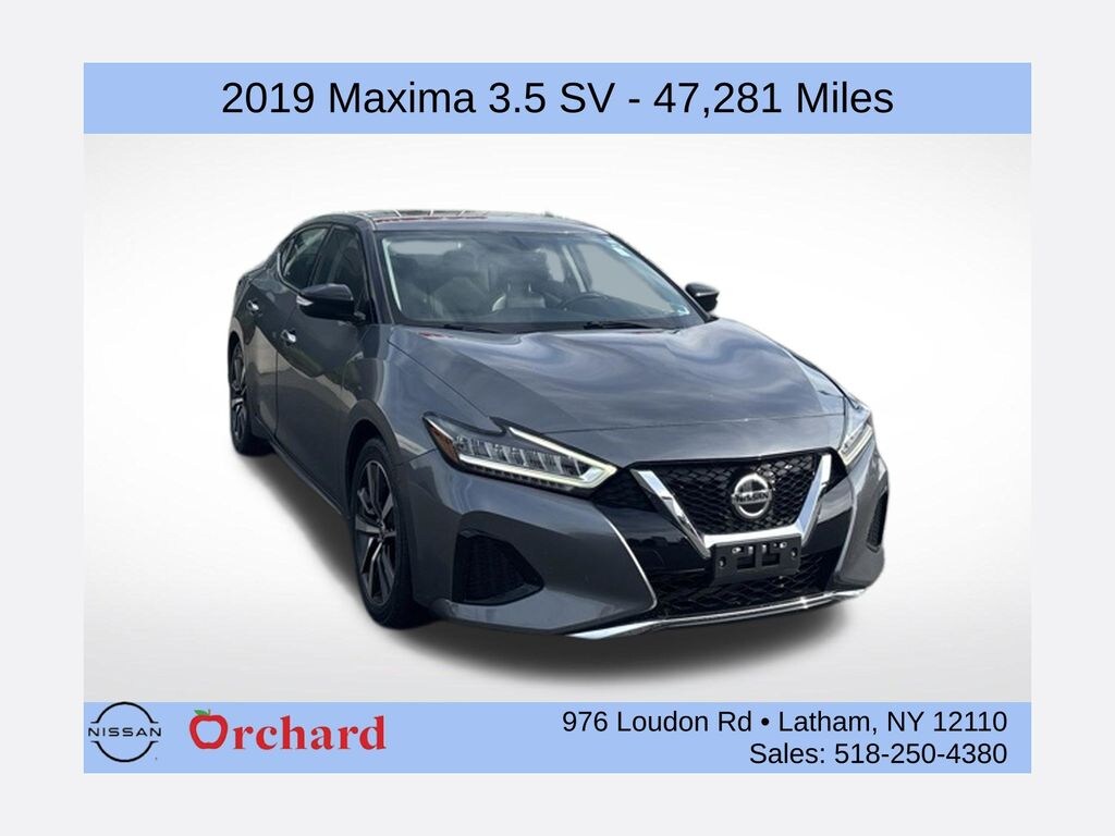 Used 2019 Nissan Maxima 3.5 SV Sedan