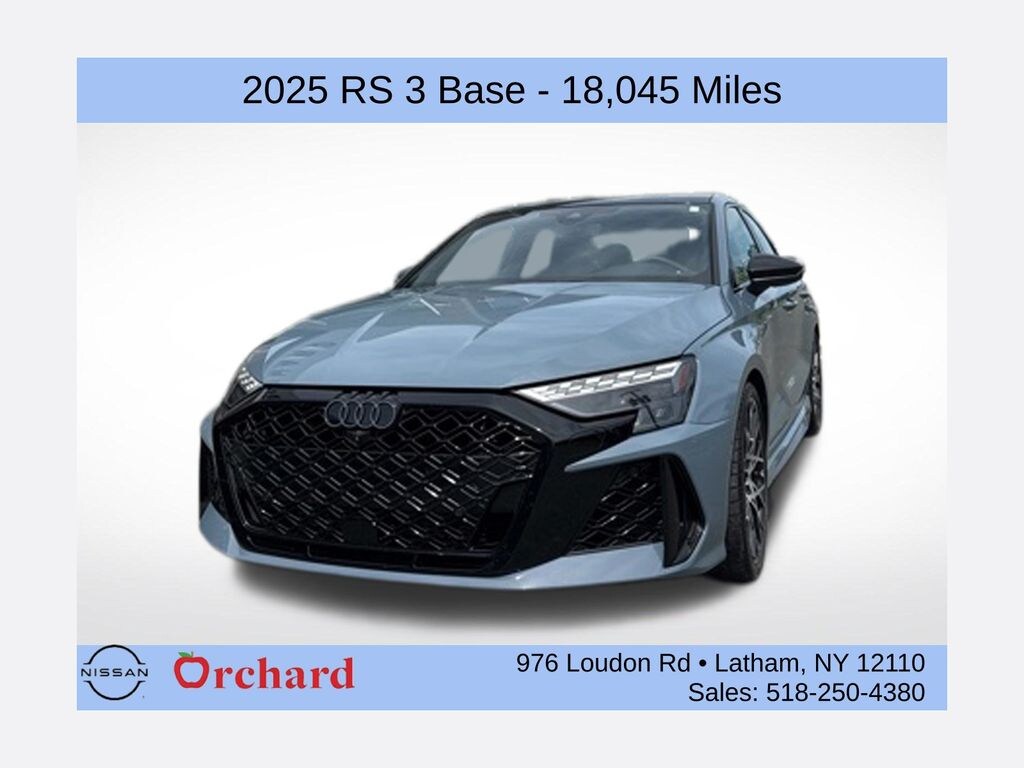 Used 2025 Audi RS 3 2.5T Sedan